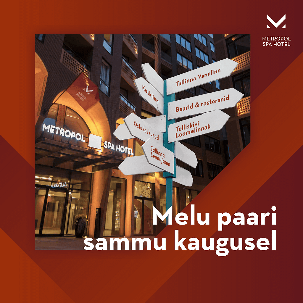 instagram post design for a hotel