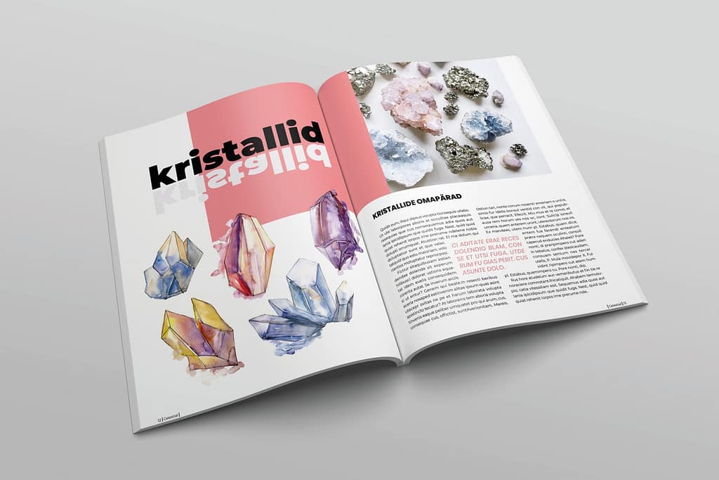 magazine layout design