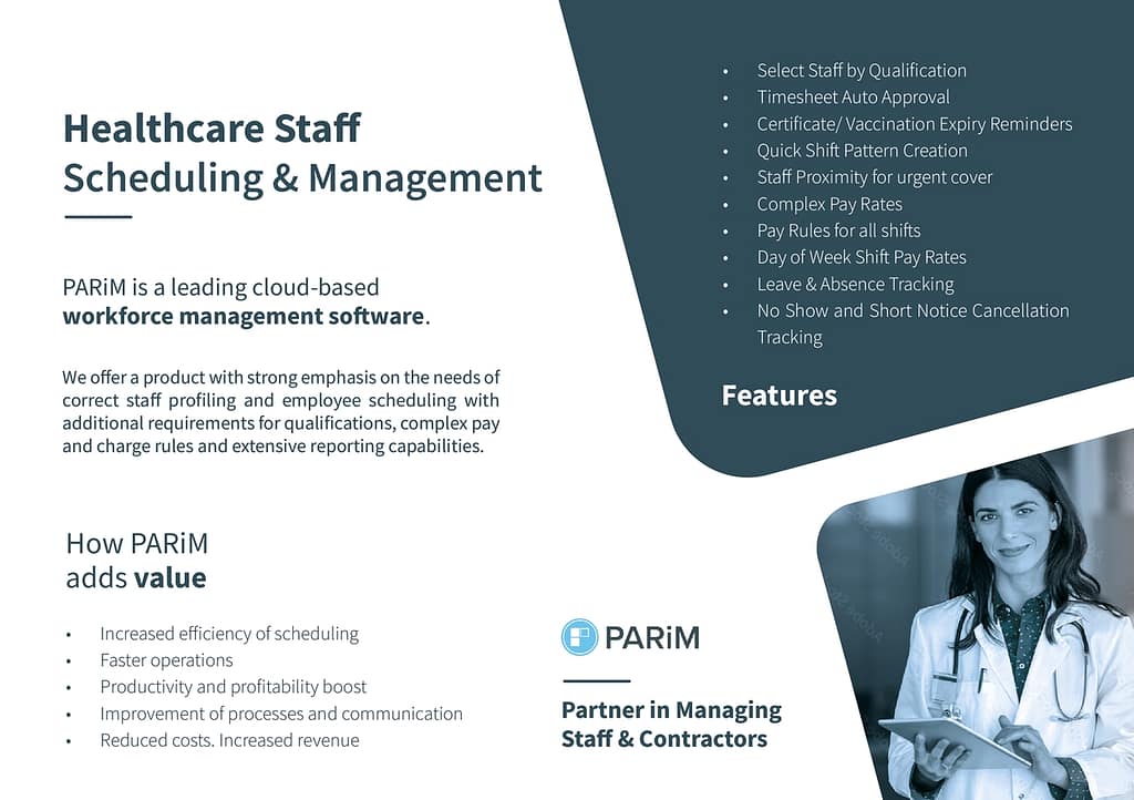 leaflet design for healthcare industry