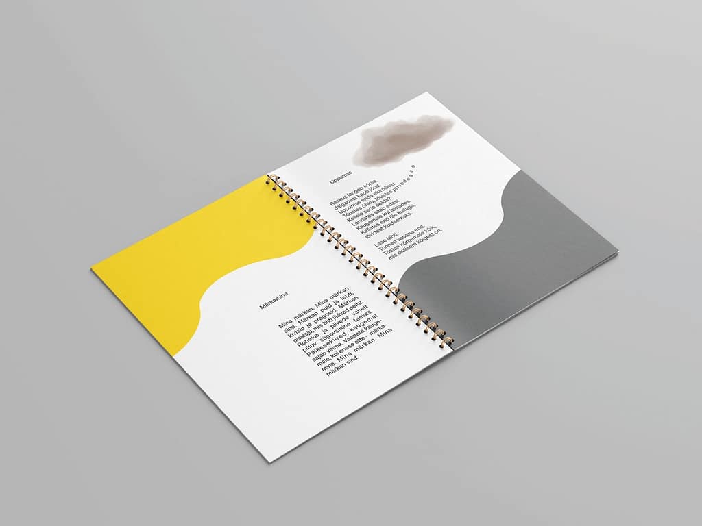 poetry booklet design